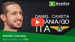 Daniel Caixeta aprovado ITA