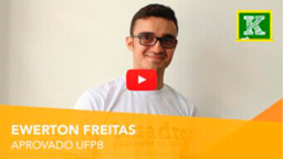Ewerton Freitas aprovado em Medicina na UFPB