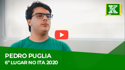 Pedro Puglia aprovado no ITA